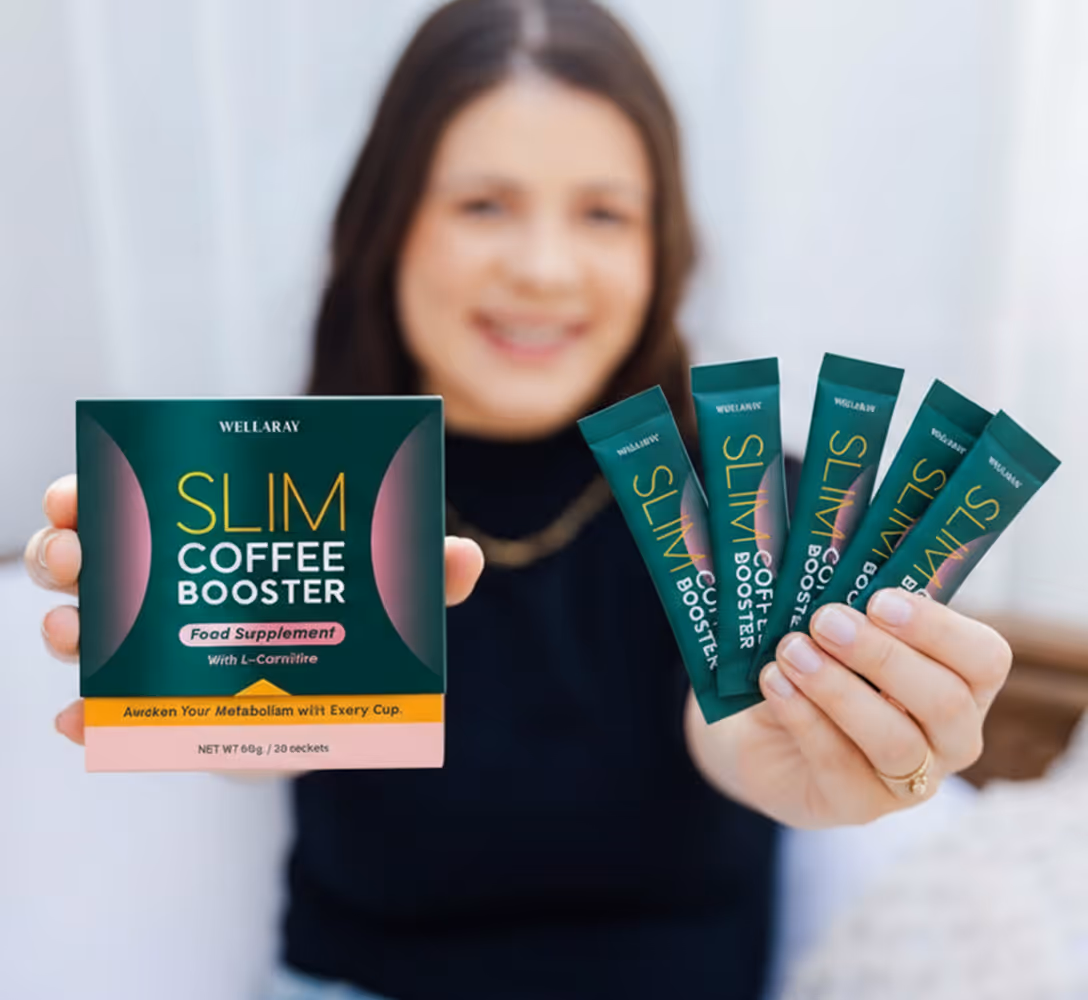 Wellaray Slim Coffee Booster box with 20 sticks – one box from the official Wellaray shop